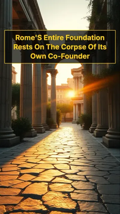 Rome'S Entire Foundation Rests On The Corpse Of Its Own Co-Founder