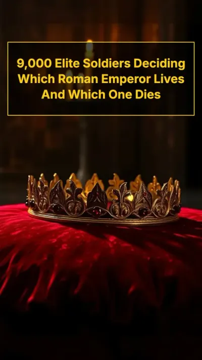 9,000 Elite Soldiers Deciding Which Roman Emperor Lives And Which One Dies
